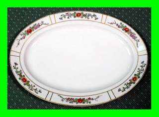 Crown Nippon 12 Serving Platter hand painted china  
