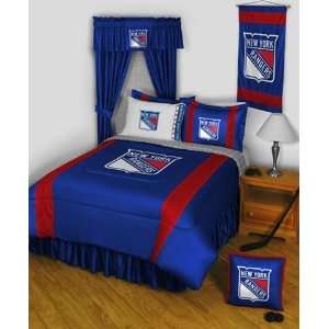  New York Rangers NY NHL Bed In A Bag Set Sports 