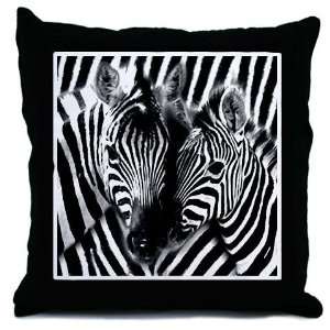  Zebra Zebra Throw Pillow by 