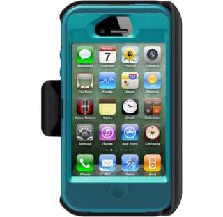 OtterBox Defender Series Case Apple iPhone 4 4S Light Deep Teal w 