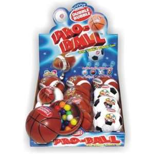 Dubble Bubble Pro Ball Keychains (12 Ct) Grocery & Gourmet Food