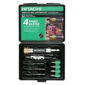 Hitachi Power Tools 728091 Quick Change 10 Piece Drilling and Driving 