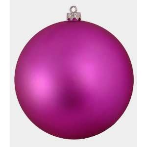  Matte Pink Magenta Commercial Shatterproof Christmas Ball 