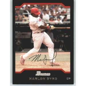  2004 Bowman #114 Marlon Byrd   Philadelphia Phillies 