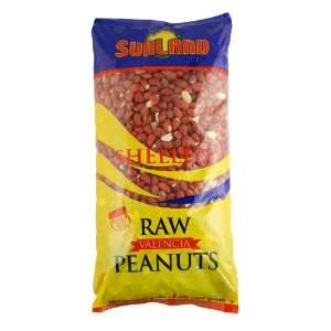Sunland Raw Valencia Peanuts Shelled, 3 Grocery & Gourmet Food