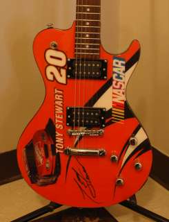 Silvertone SNTSE Tony Stewart Electric Guitar NASCAR Collectible 
