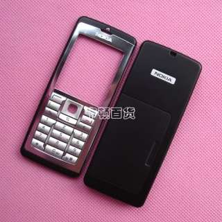NEW Cover Housing Case Black For Nokia E60+Keypad+Tool  