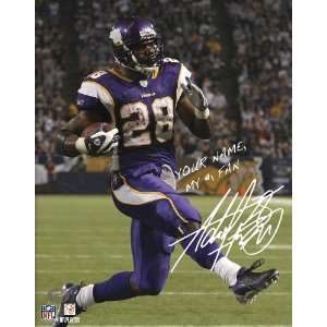  Personalized Adrian Peterson Autograph Print Sports 