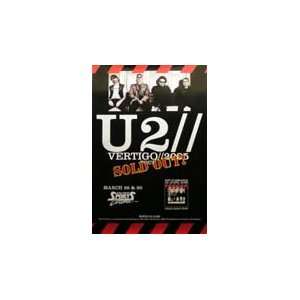 U2   Vertigo Tour San Diego Sports Arena   Poster 25x37