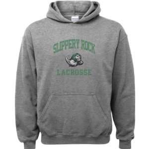 Slippery Rock The Rock Sport Grey Youth Varsity Washed Lacrosse Arch 