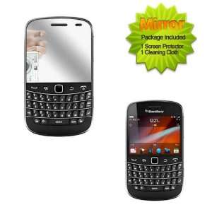  Mirror LCD Screen Cover Protector w/Wipe for BLACKBERRY 