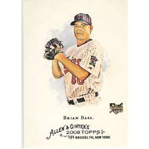   Topps Allen and Ginter #8 Brian Bass (RC   Rookie)