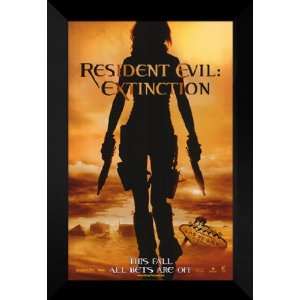  Resident Evil Extinction 27x40 FRAMED Movie Poster   A 