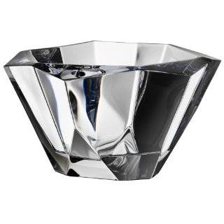 Orrefors Precious 6 1/4 Inch Faceted Crystal Bowl