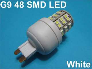 G9 White 48 SMD LED Spot Light Bulb Lamp 230V 210lm  