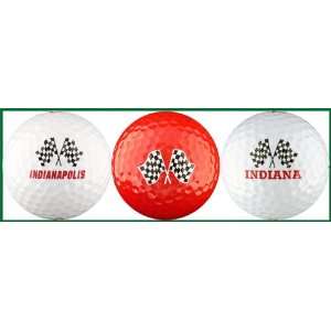  Indianapolis, IN Racing Variety Golf Balls Sports 