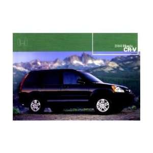  2004 HONDA CR V Post Card Sales Piece Automotive