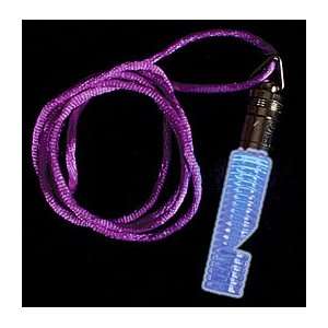 Blue LED Whistle Necklace 