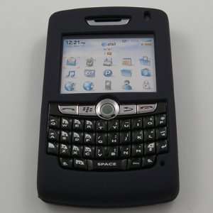  Rubber Blue Hard Case for BlackBerry 8800 8820 8830 