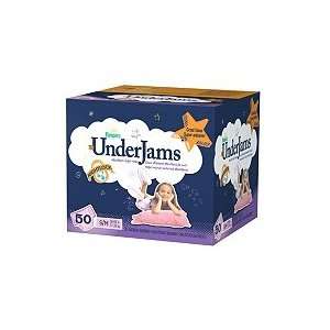  Pampers Underjams for Girls, Size 7 (38 65 Lbs.), 50 Ct 