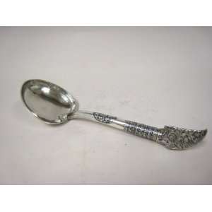  Asian Antique Silver Spoon Ladle