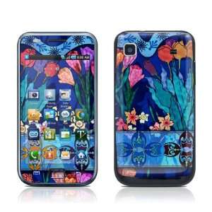 Silk Flowers Design Protective Skin Decal Sticker for Samsung Galaxy S 