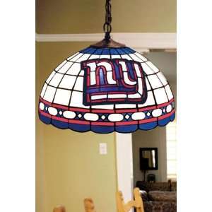 Team Logo Hanging Lamp 16hx16l New York Giants