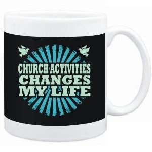  Mug Black  Church Activities changes my life  Hobbies 
