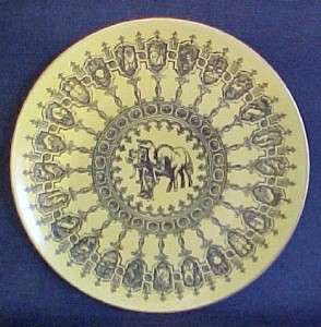 Sigma Croci Italy Signs of the Zodiac 10.5 Inch Plate  