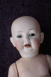 Antique Hertel & Schwab Character Baby Doll, German, c 1910? 16 tall 