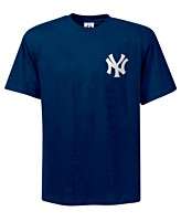 Majestic MLB T Shirt, Official Wordmark New York Yankees Tee