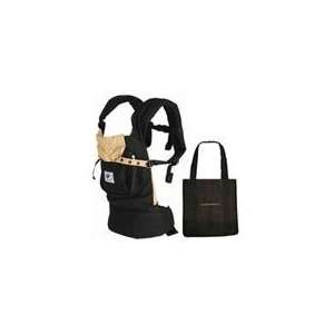   Ergo Baby BC6CA   Black Baby Carrier with Camel Lining and a Tot Baby