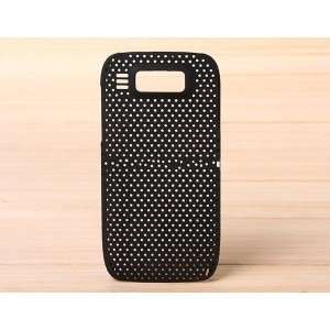   Meshed Back Cover Case for NOKIA E72(Black) Cell Phones & Accessories