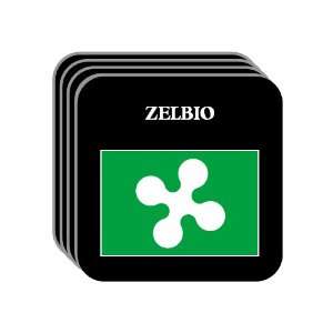  Italy Region, Lombardy   ZELBIO Set of 4 Mini Mousepad 