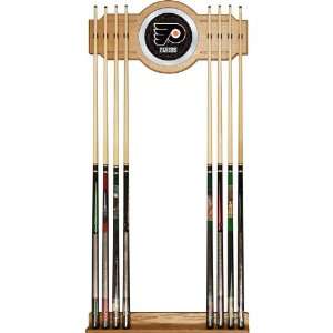  NHL Philadelphia Flyers 2 piece Wood and Mirror Wall Cue 