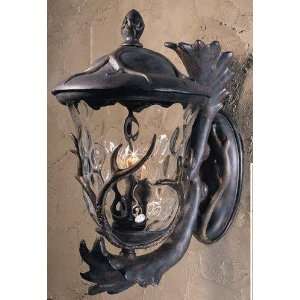  Antler outdoor   wall mounted light in weathered bronze 
