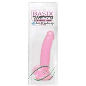  Basix 9 Suction Cup Dong Pink, From PipeDream Health 