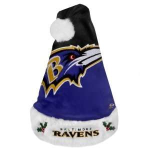    Baltimore Ravens NFL Color Block Santa Hat