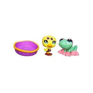    Littlest Pet Shop Favorite Pets   Duck and Frog Toys & Games