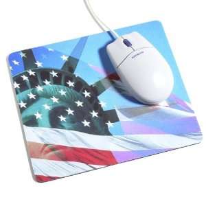  Promotional American Flag Mousepad (100)   Customized w 