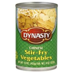 Dynasty, Vegetables Stir Fry, 15 Ounce (12 Pack)  Grocery 