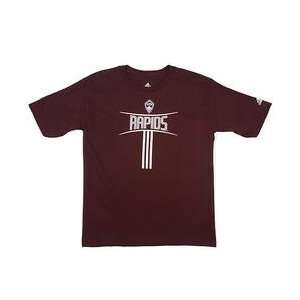  adidas Colorado Rapids Resistance T Shirt   Dark Burgundy 