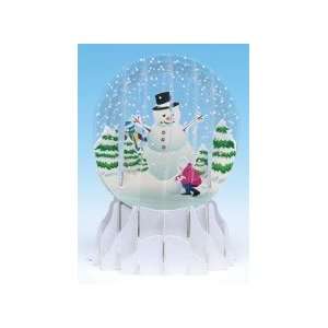  Christmas Greeting Card Pop up 3 d Snow Globe Holiday 