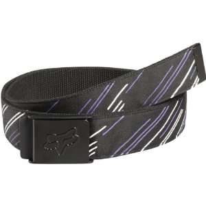  Fox Racing Metric Web Mens Casual Wear Belt   Black / One 