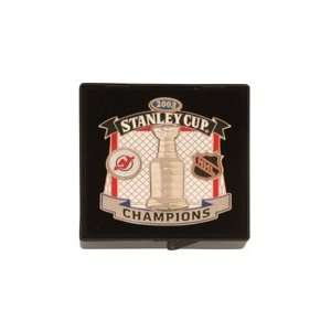  2003 Stanley Cup Champions New Jersey Devils Trophy Pin 