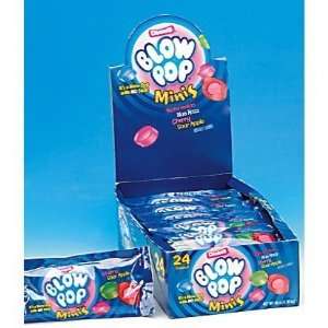 Charms Blow Pop Minis (Pack of 24)  Grocery & Gourmet 