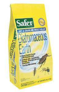 SAFER INSECT KILLER Diatomaceous Earth Silicon Dioxide  