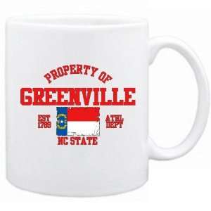 New  Property Of Greenville / Athl Dept  North Carolina Mug Usa City 