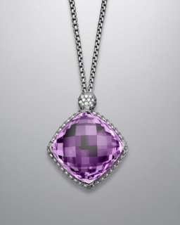 Silver Amethyst Necklace  