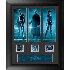  Tron Legacy (S1) 3 Cell Framed Original Film Cell LE Pres 